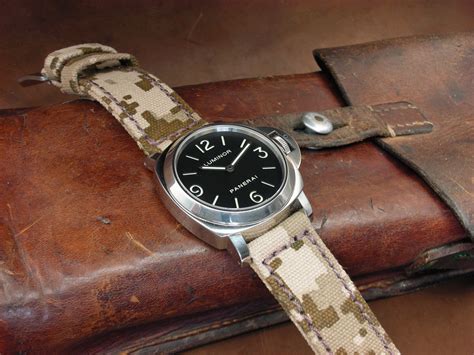 original panerai canvas strap|Panerai aftermarket straps.